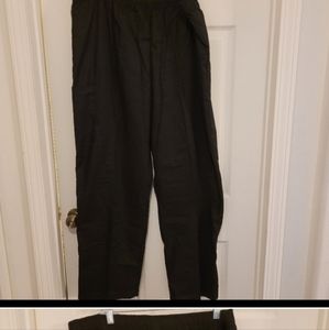 2 pairs Black Scrub pants 2x